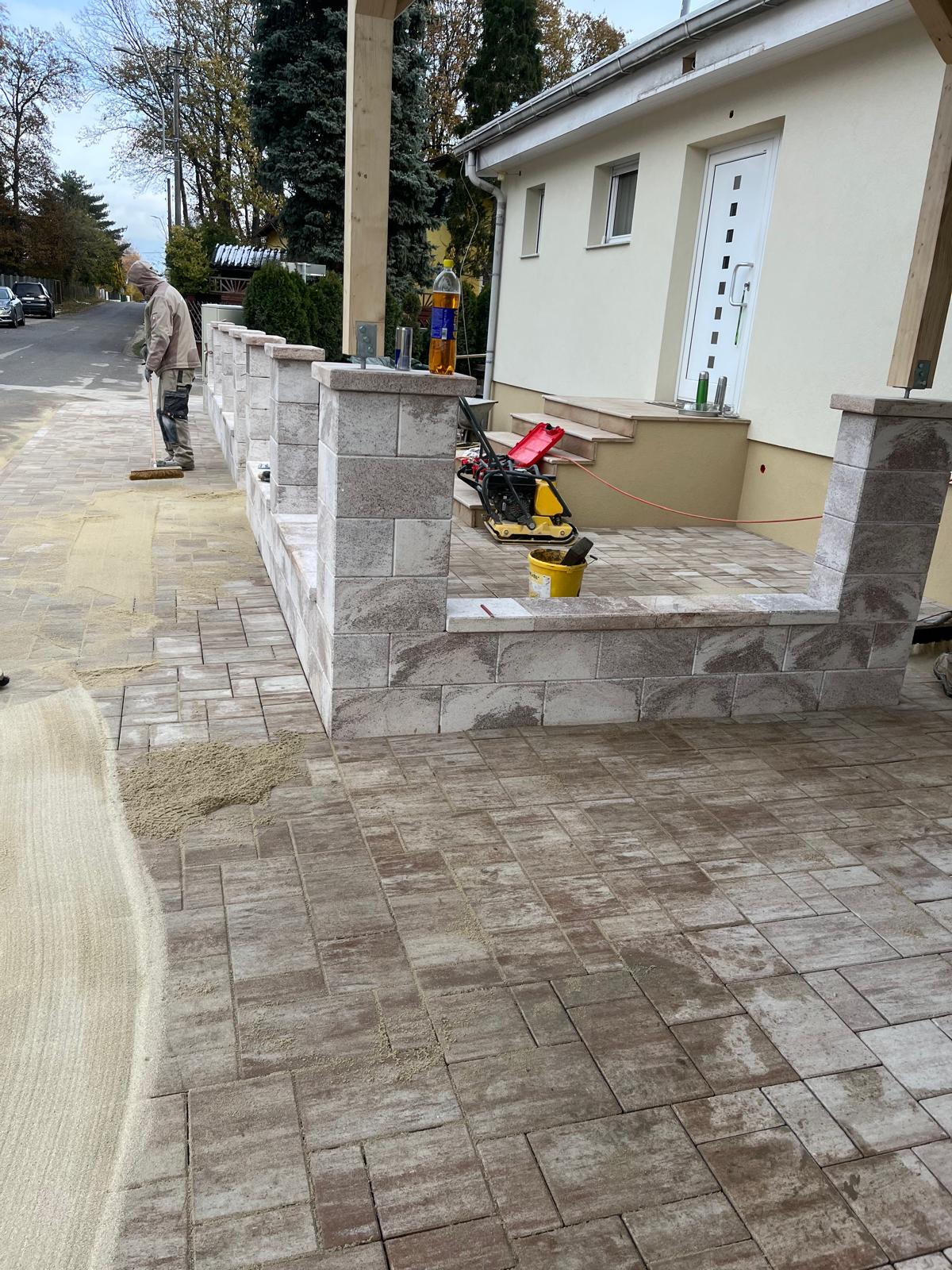 Pflastersteine Garteneinfriedungen Wien